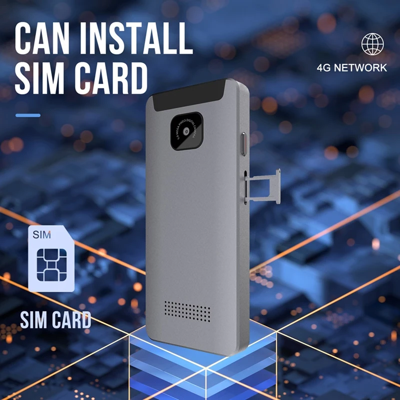 V9000 3.7INCH 4G/WIFI/Hotspot Translator Qualcomm Processor RAM 1G+ROM16G Support 137 Languages 5-Megapixel HD Camera