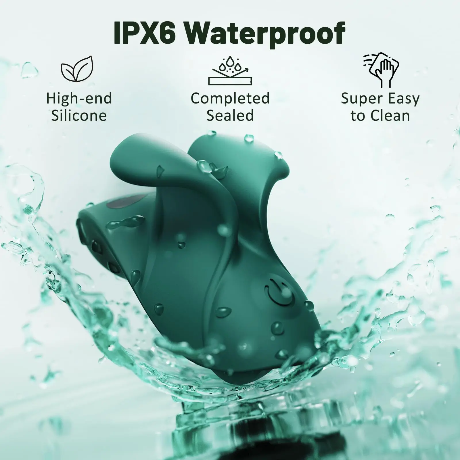 Mini vibratore da dito giocattoli adulti del sesso per le donne 9 modalità di vibrazione proiettile capezzolo punto G stimolatore clitorideo coppie adulte piacere