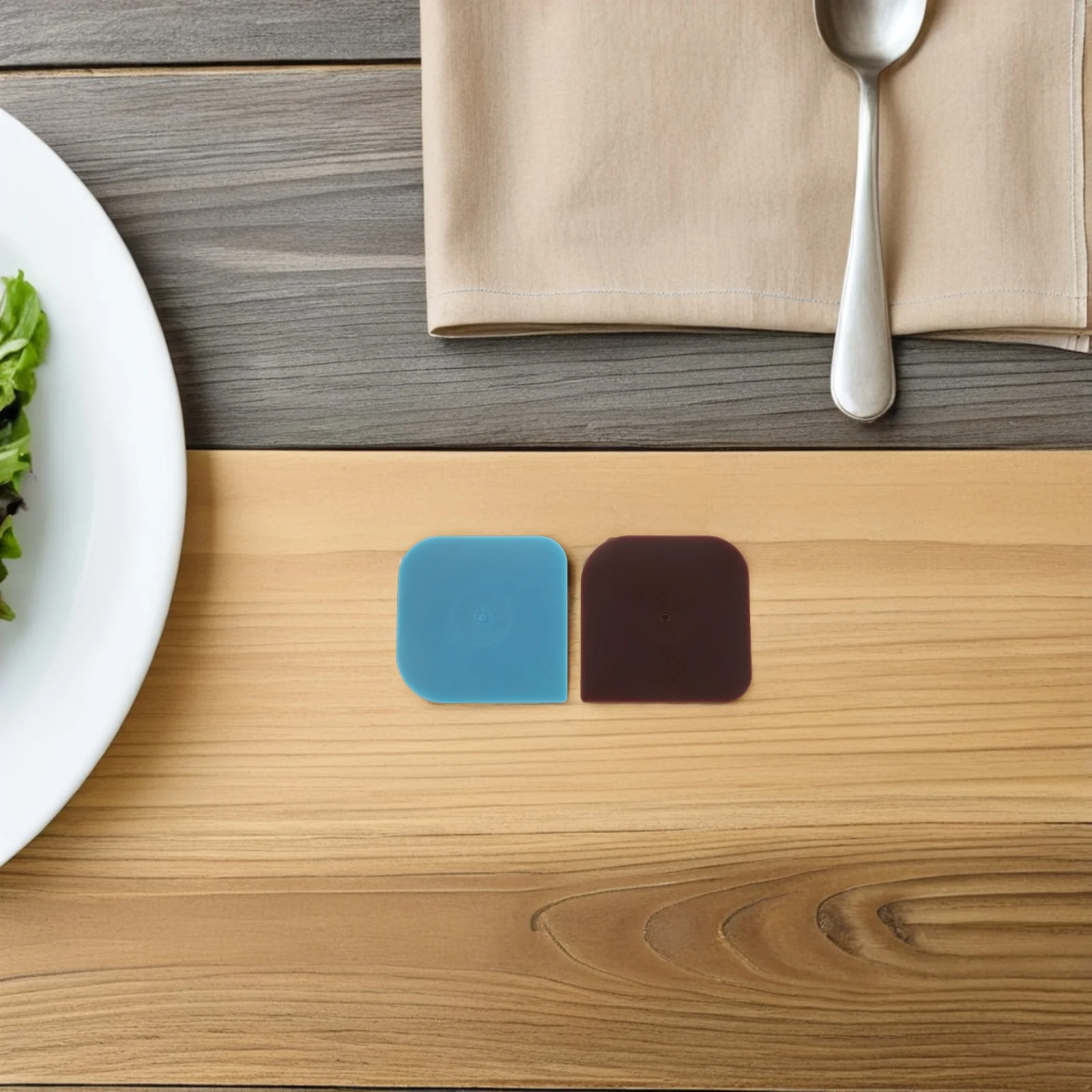 

4Pcs Cast Iron Pan Scraper Non Scratch Nylon Kitchen Tool Pot Scraper Cookware Cleaning Scrubber Cast Iron Cleaner Scrubber