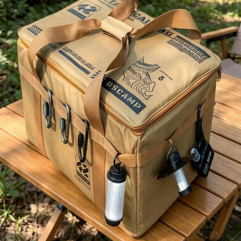 Fishing Equipment Kitchener - Büyük Kapasiteli Taktik Kamp Depolama Çantası