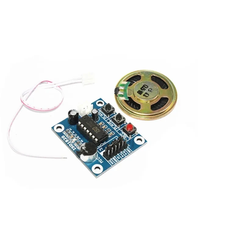 ISD1820 Recording voice module Voice module Recording and playing Voice module Board With microphone to provide 0.5W speakers