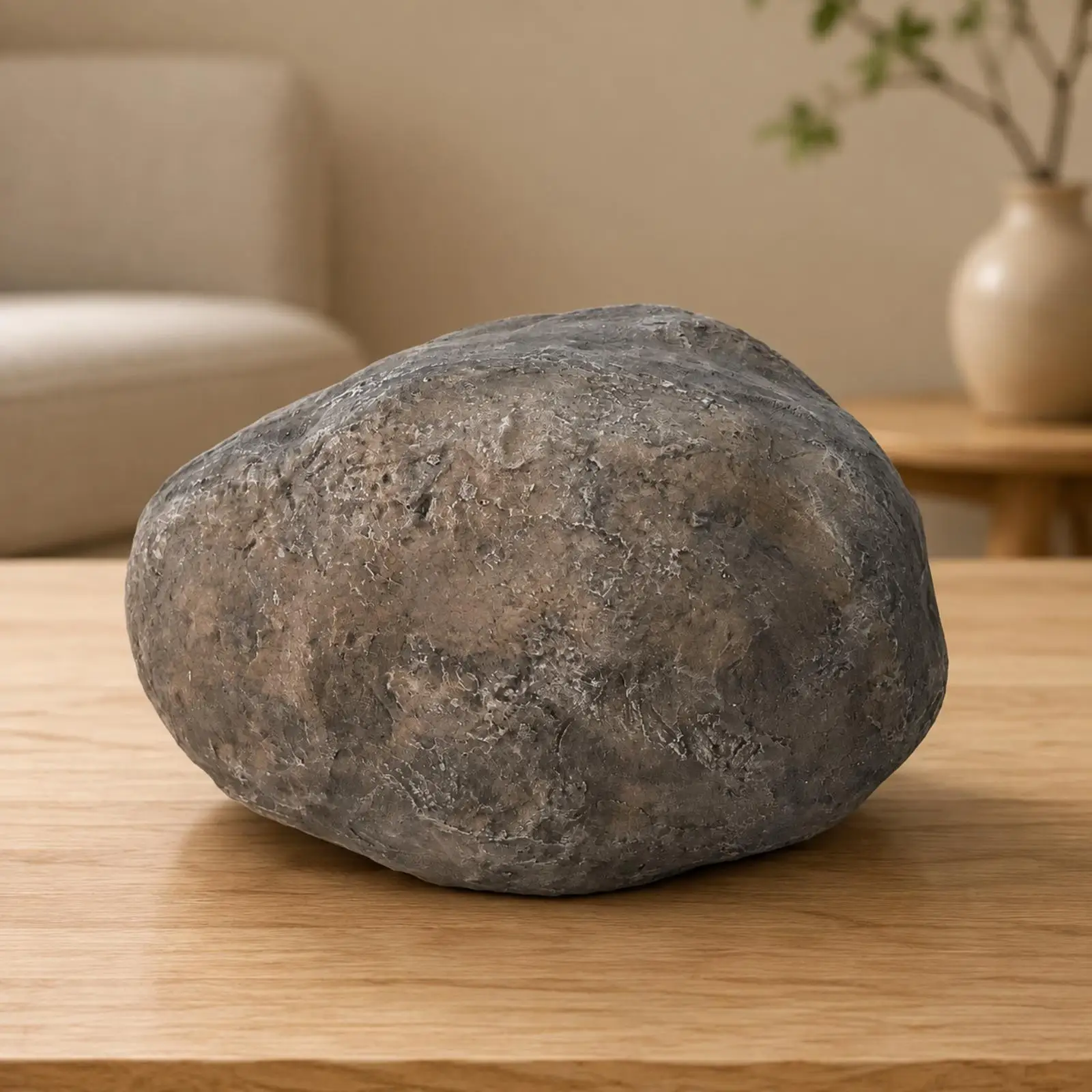 Weatherproof Resin Landscape Stone for Hotel Decor Fiberglass Artificial Rock for Plaza and Courtyard Visual Interest