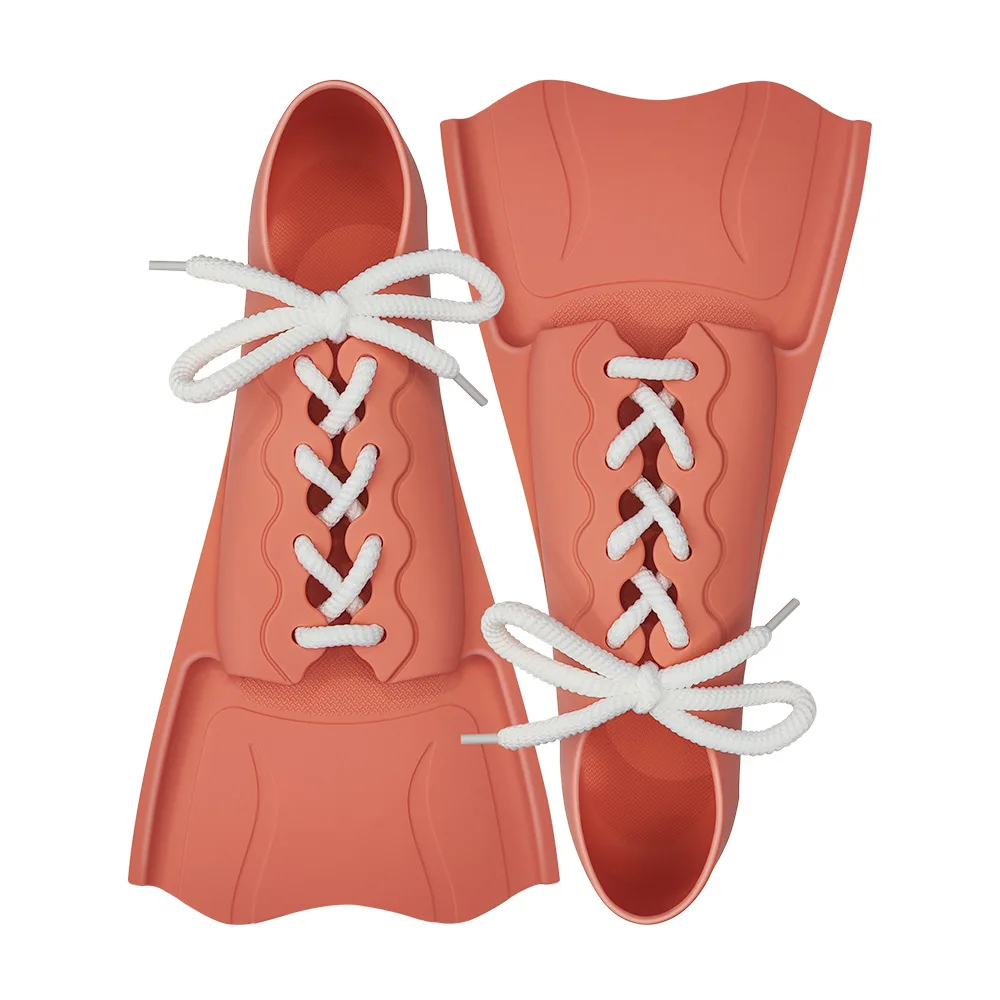 

Ласты для подводного плавания с регулируемыми пряжками, ласты для плавания, короткие силиконовые туфли для подводного плавания с открытым каблуком, дорожный размер для взрослых, мужчин и женщин