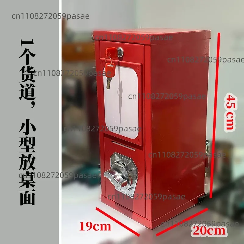 Countertop Vending Machine (Non-Electric) for Coin-Operated Card and Tattoo Sticker Sales