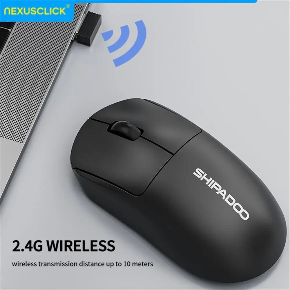 NexusClick Bluetooth 5.4 Office Mouse, 2.4G Wireless Dual Mode Silent Economical Durable Mouse for PC Computer Laptop Macbook
