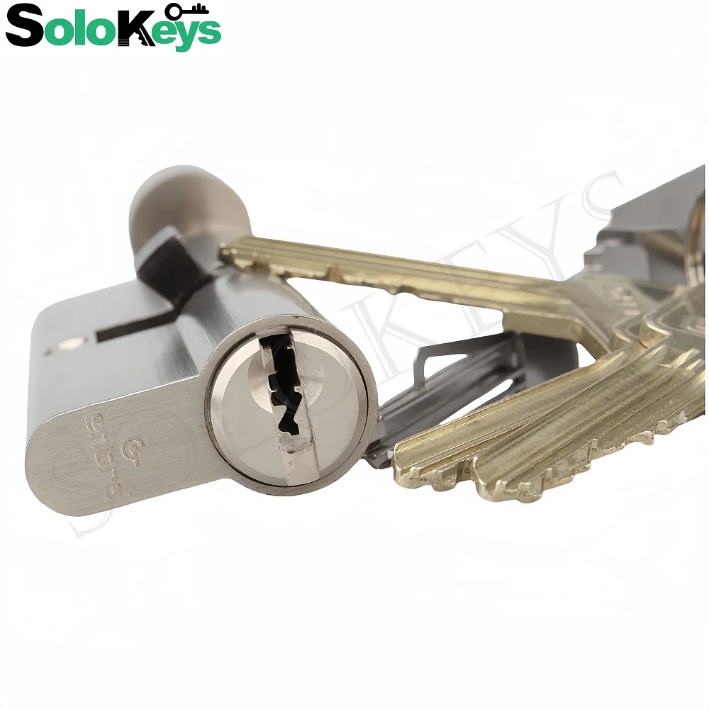 SOLOKEYS Entra Vll SS347 Original Lishi 2 in 1 Locksmith For Italy Europe Home Door locks Decoding Locksmith Tools