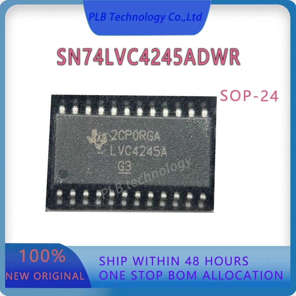 SN74LVC4245 Integrated circuit SN74LVC4245ADW Original Bus SN74LVC4245A Transceivers level shifters SOP24 Electronics