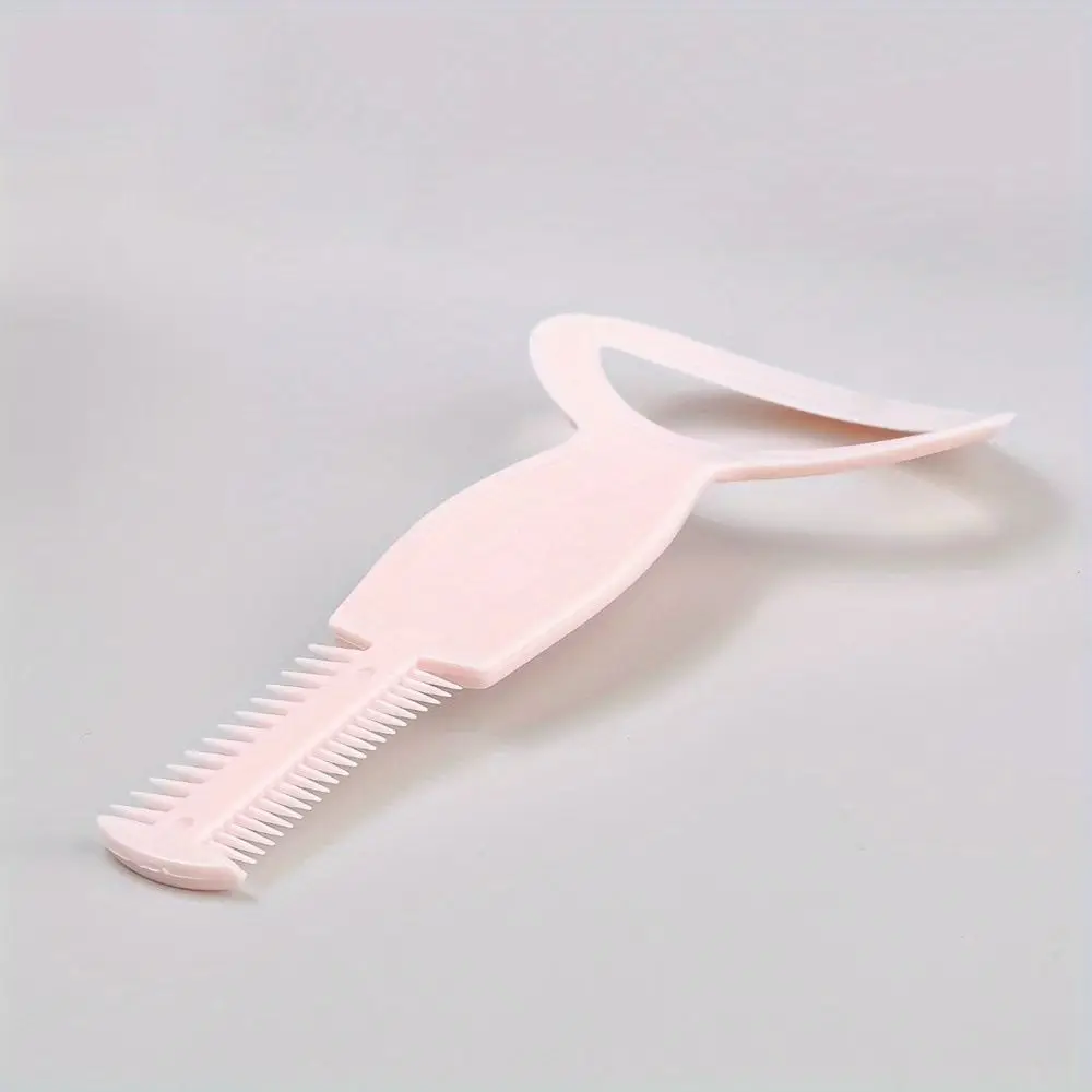 Modello per eyeliner in plastica per principianti Stencil per eyeliner riutilizzabile per aiuti all'uso con pettine Mascara Shield Guard Strumenti per il trucco ausiliario