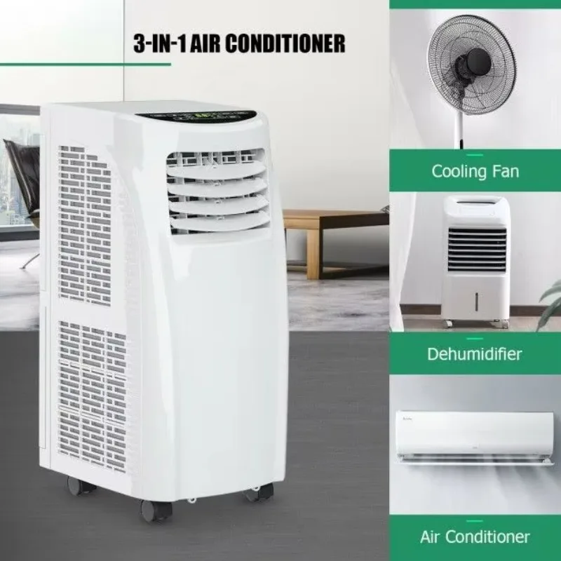 Portable Air Conditioner 8000 BTU Inverter Sleep Mode Dehumidification Function for Hotel Use Professional Equipment