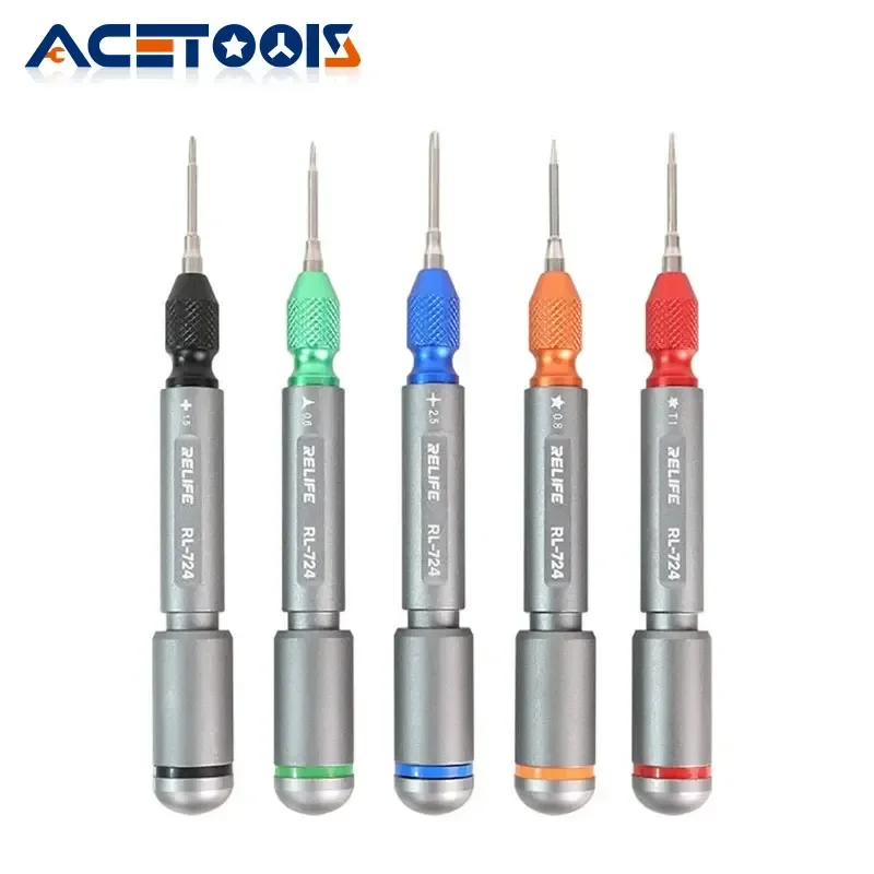

RELIFE RL-724 High Precision Torque Screwdriver Set Anti-Slip Strong Magnetic Adsorption Mini Screwdrivers Disassembly Tool