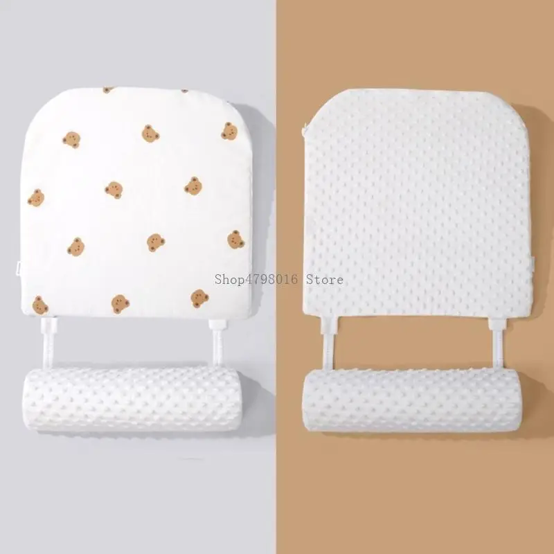 

Baby Feeding Pillow with 15° Incline Designing, Anti Spit Milk Feeding Slope Pillow Adjustable Foot Pad for Infants