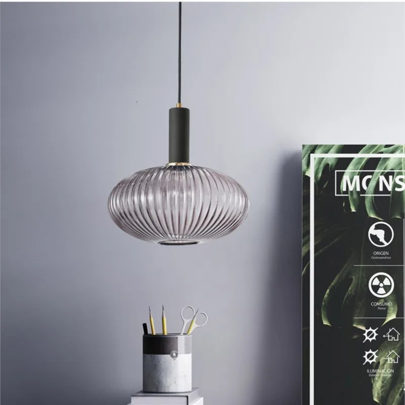 Modern Pendant Lights For Dining Room Bar Restaurant Deco Hanging Lamp Bedside Suspension Lighting(Without light source)