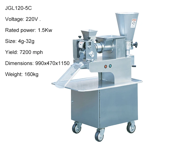 JGL120-5C Floor Standing Dumpling Samosa Making Machinery Equipment