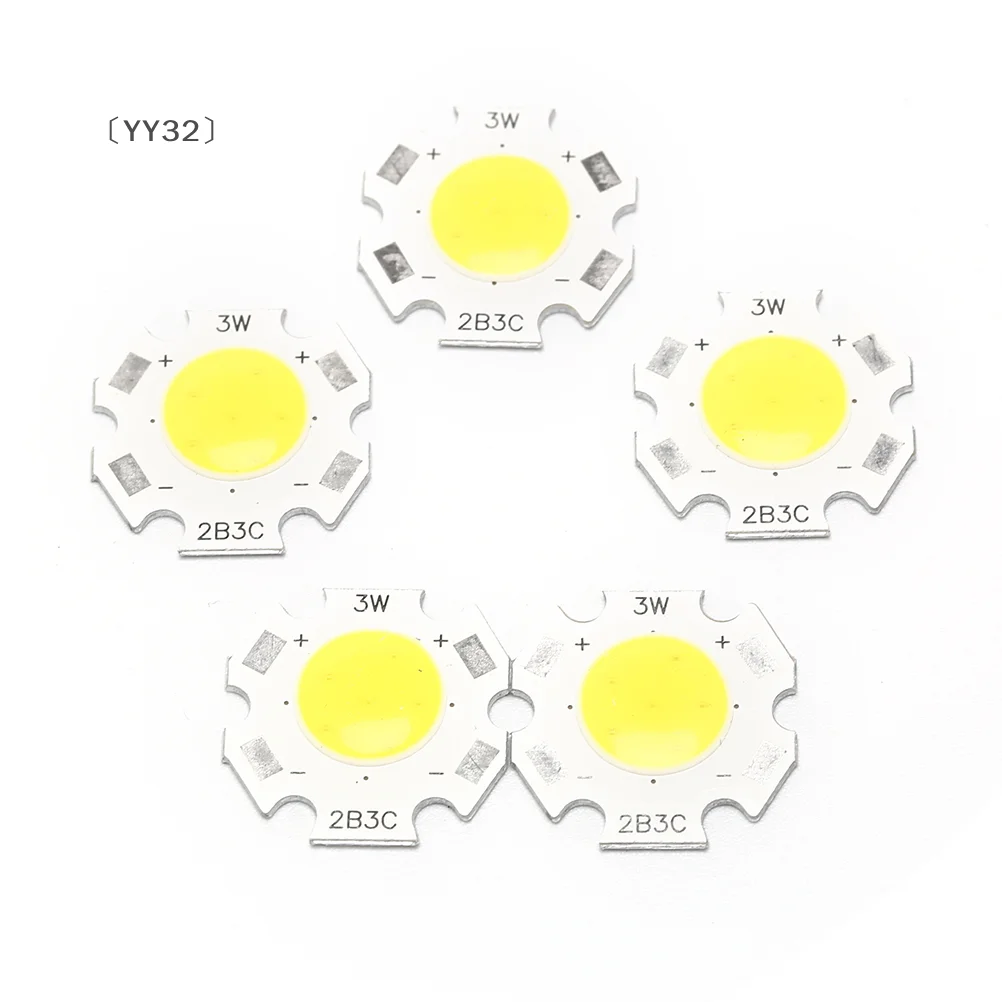 〔YY32〕5 Pcs 3W Cob … - image