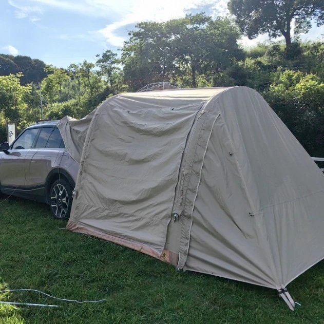 جولة ذاتية القيادة، تمديد خلفي، مظلة خيمة جانبية، قاعة أمامية SUV للتخييم على الطرق الوعرة