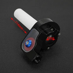 22mm Motorcycle Racing Aluminum Visible Quick Twist Gas Throttle Settle Grips Dirt Pit Bike ATV UTV XR50 CRF50 KLX