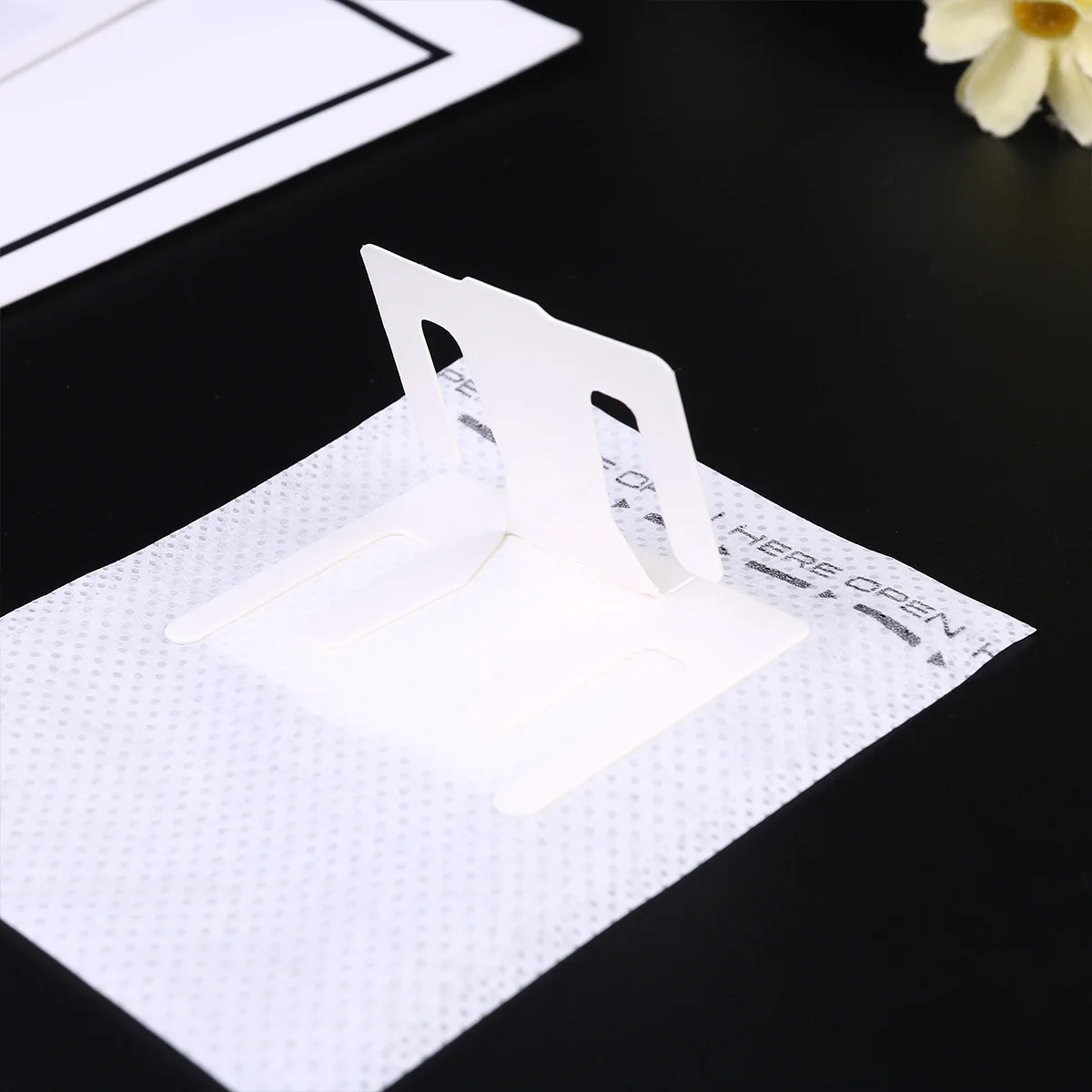 

50 Pcs Filter Hanging Ear Coffee Paper Drip Central Container Hanging Ear Fine Powder Brewer Household Use