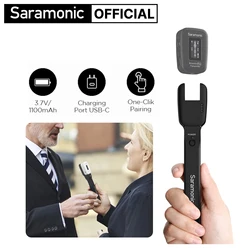 Saramonic Blink500 Pro HM Handheld Microphone Holder for Blink500 Pro Interviews News Reporting Events Speech Applications Vlog