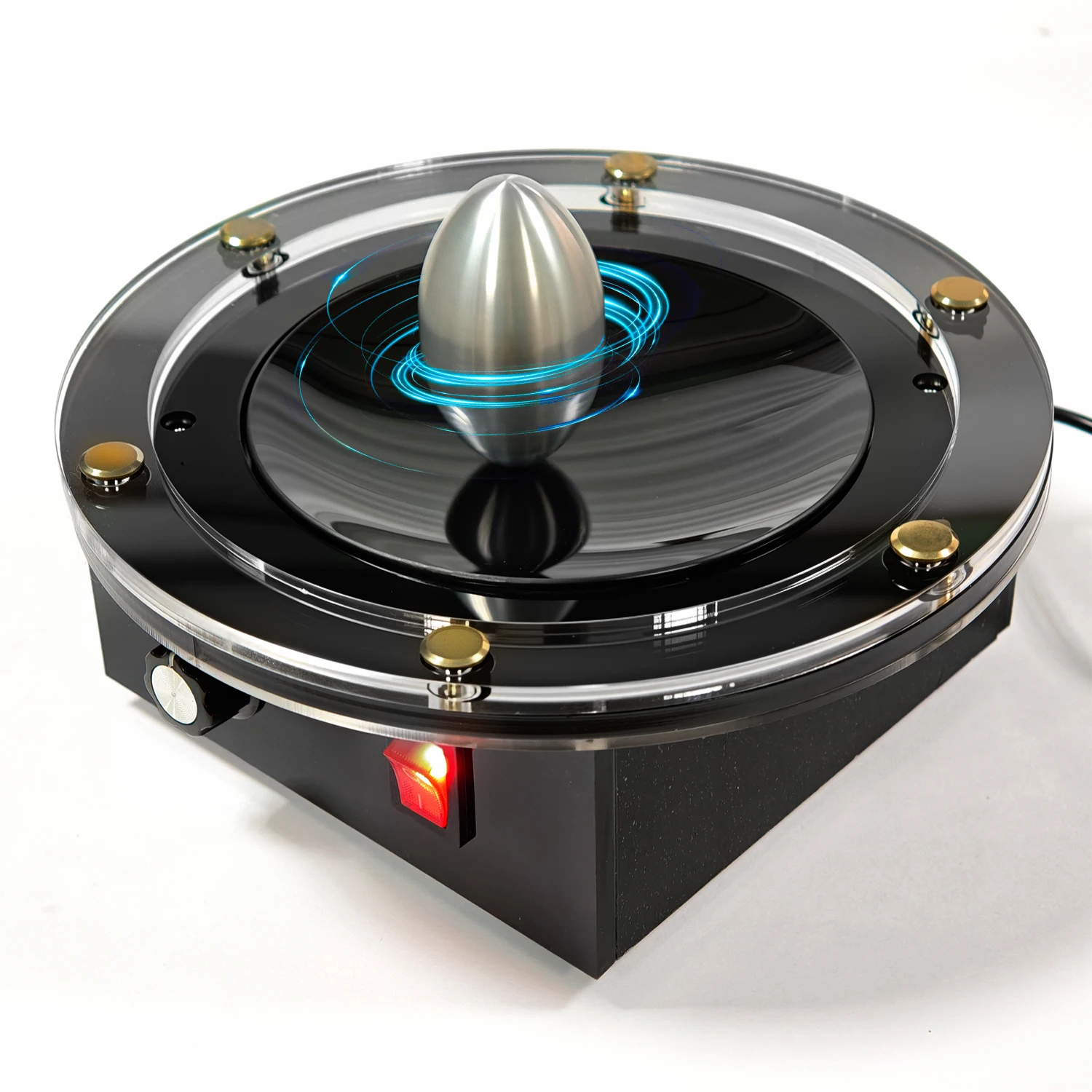 

Electromagnetic Eddy Current Columbus Egg Standing Up Science Physics Experiment Educational Toy for STEM School Home Fun Gift
