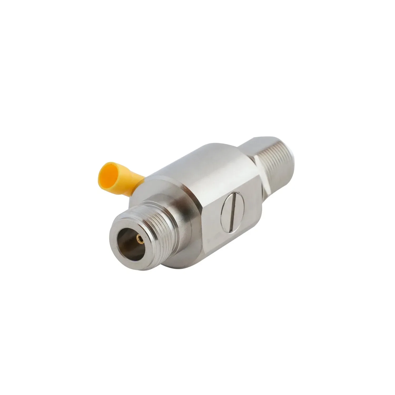 RF Coaxial tipo N hembra a tipo N hembra tubo de descarga de Gas Protector contra sobretensiones/parabrisas de iluminación 230V 6GHz, montaje en mamparo