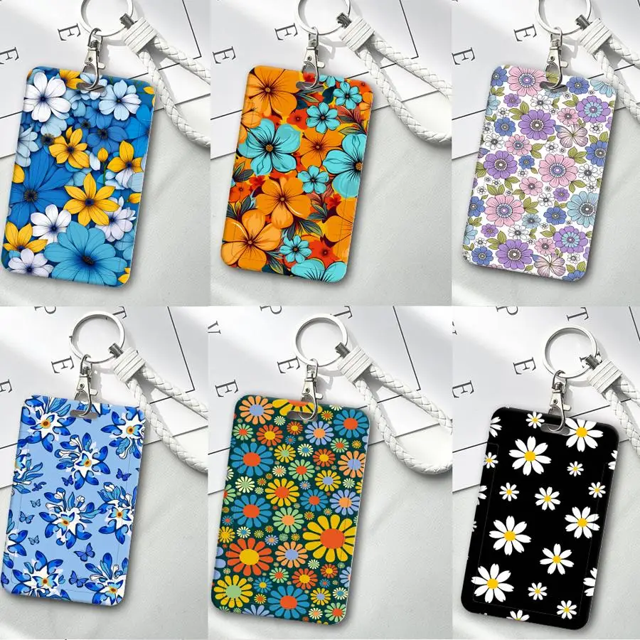 Cover Case 1Pc Card Holder Retractable Credit Card Holders Holders Child Bus with lanyard Badge Bank ID Luxury Fashion Beautiful