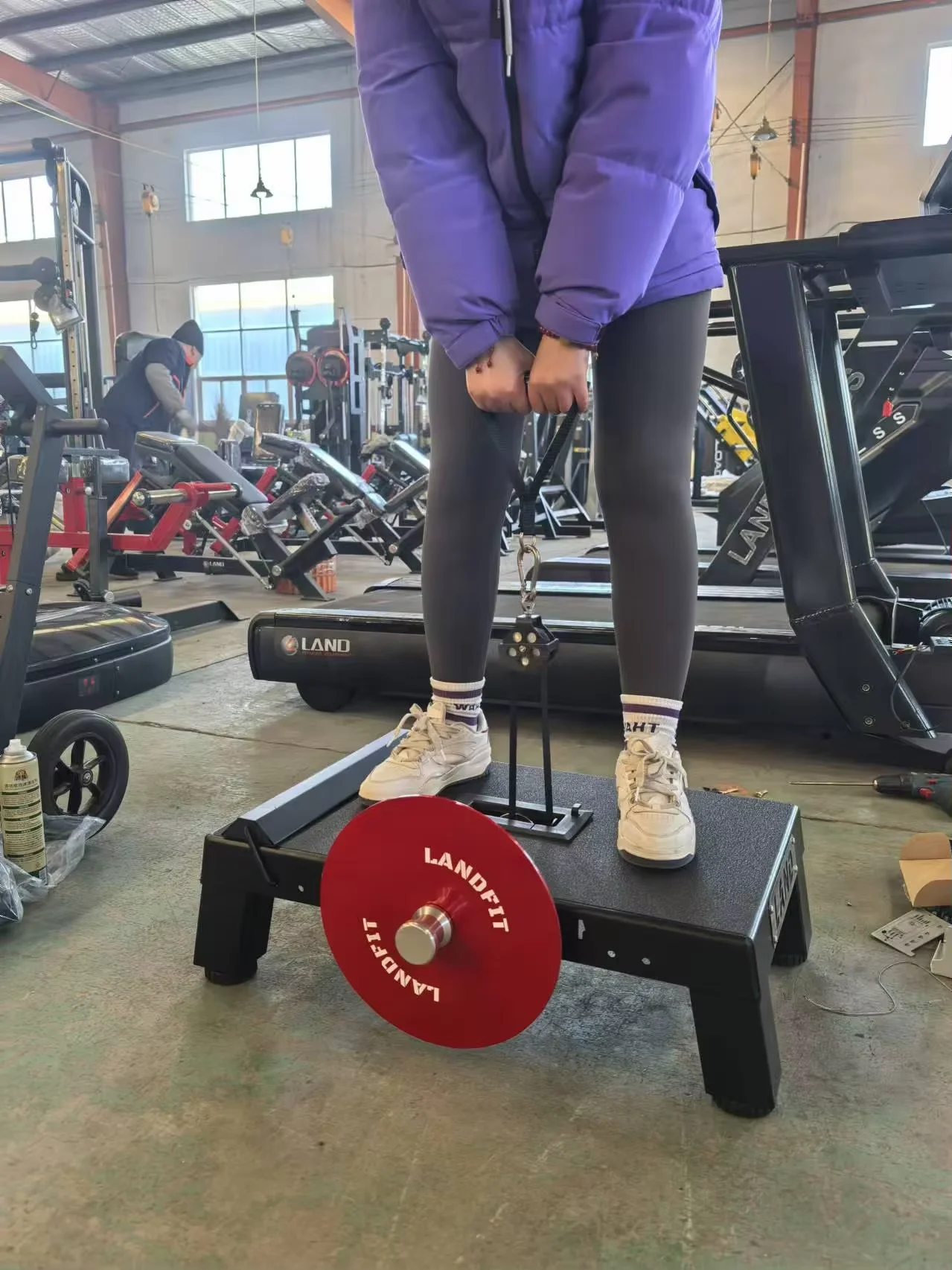 كامل الجسم تجريب الصالة الرياضية التجارية اللياقة البدنية متساوية القياس التدريب قابل للتعديل المقاومة دولاب الموازنة آلة تدريب الطرد المركزي #6