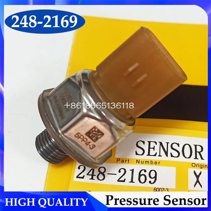 248-2169 2482169 Oil Pressure Sensor For Excavator C7 C9 C12 C13 C15 5PP4-3