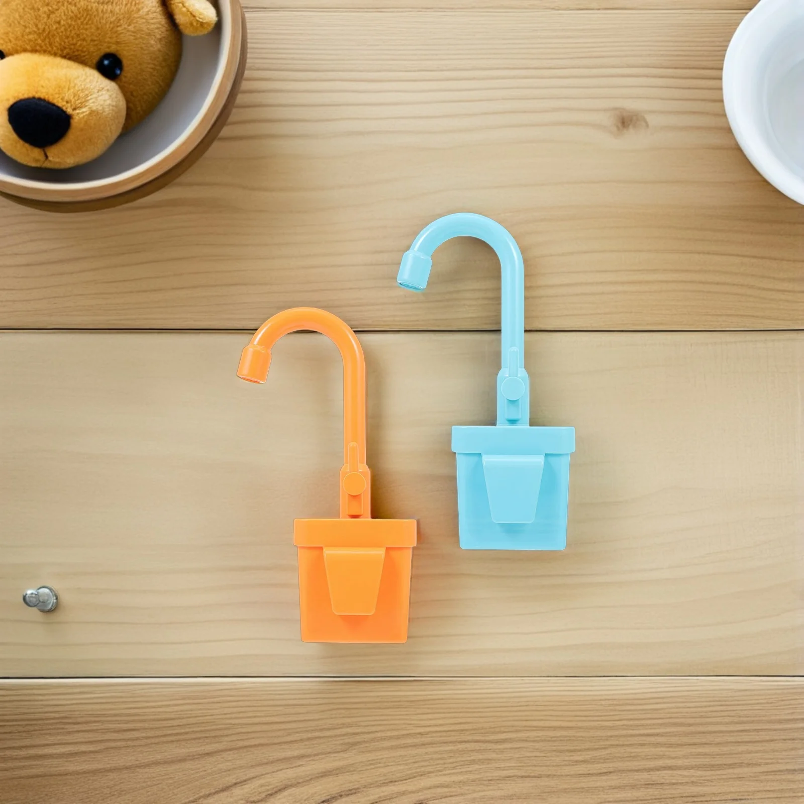เครื่องล้างจานไฟฟ้าสำหรับเด็ก 2 ชิ้น, ของเล่นก๊อกน้ำพลาสติก, ก๊อกน้ำเล่นสมมติสำหรับเล่นบ้าน, ครัวจำลอง