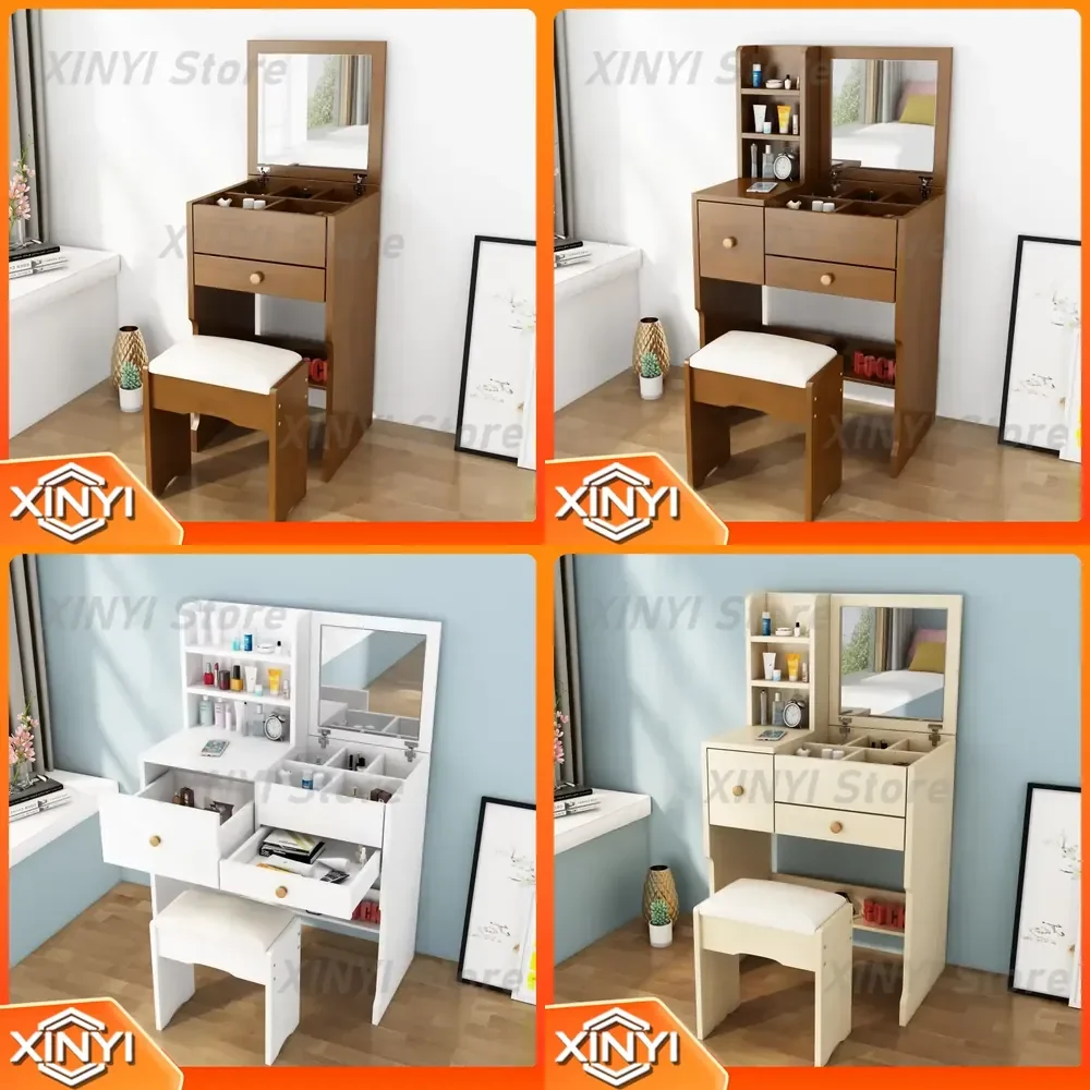 for Dresser Bedside Table Modern Simple Small Apartment Clamshell Dressing Table Storage Desk Minimalist Nightstand Living