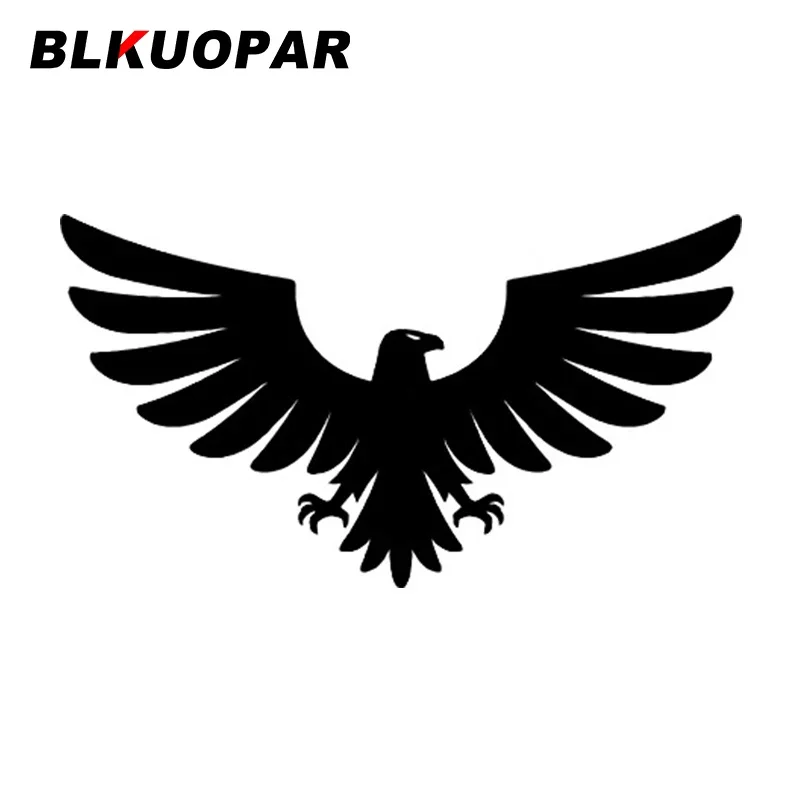 BLKUOPAR Falcon Car Sticker Funny Original Sunscreen Decal Waterproof Fashionable Bumper Air Conditioner Decoration Car Lable