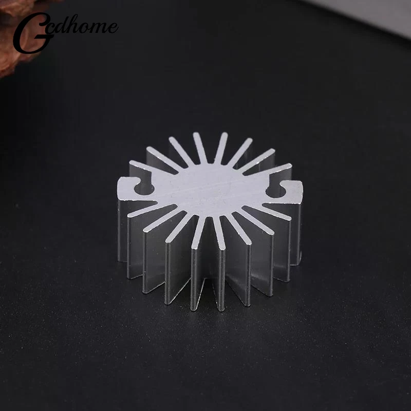 【NEW】23mmX10mm LED Or Single Chip Heatsink Radiator Aluminum 1W Heat Sink Radiator For Household Lamp Radiator Replaceable