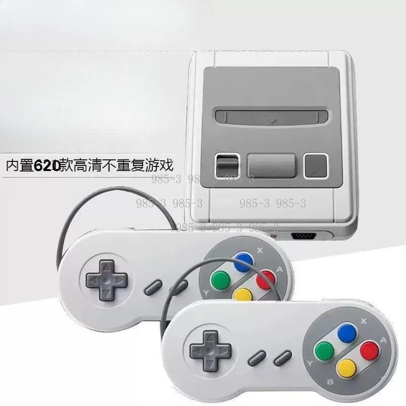 Mini Retro 8 Bit Game Console Built-in 620 Classic Games, Wired Controllers AV Output Home TV Handheld Game Player