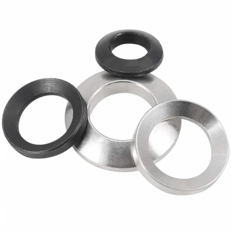 Spherical Conical Washer M6M8M10M12M16M20M24M30-M48 Countersunk Washer Concave Convex Cone Gasket Carbon Steel Stainless Steel