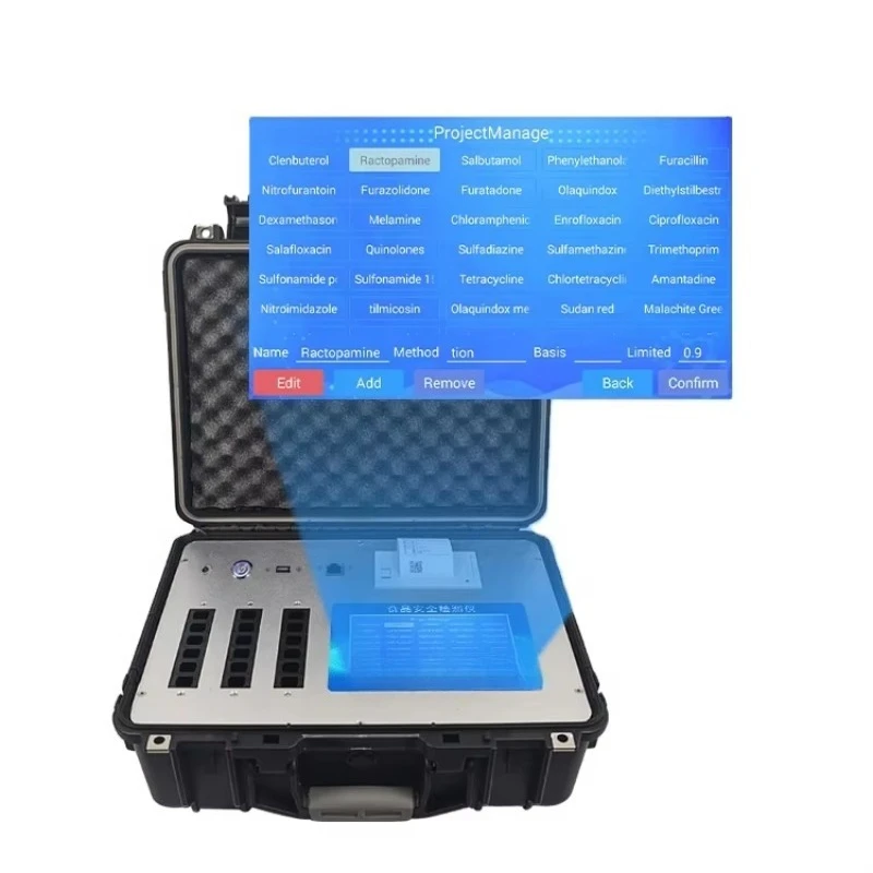 

Food Detection Substance Tester Heavy Metal Detector Food Safety Detector Detection Kit