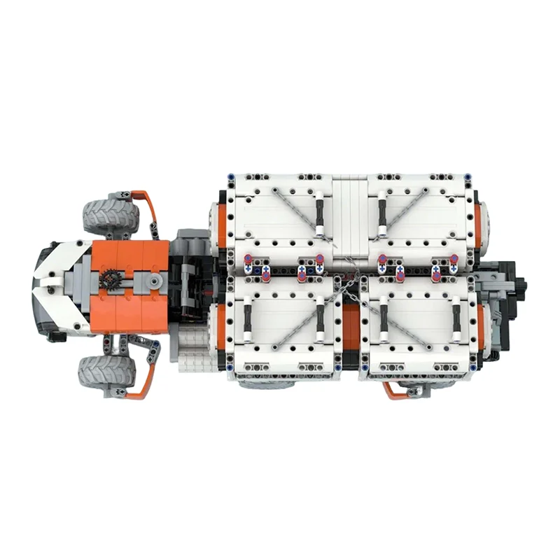 793pcs MOC Technical Heavy Module Carrier 2 X Mod Model Building Blocks Construction Toys Christmas Gifts Assemble Creative Idea