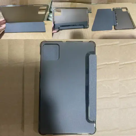 DOOGEE T20 Mini 용 삼중 케이스 T20 Mini Pro 8.4 용 8.4 인치 인조 가죽 플립 보호 케이스 커버 (스탠드 업 커버 포함)