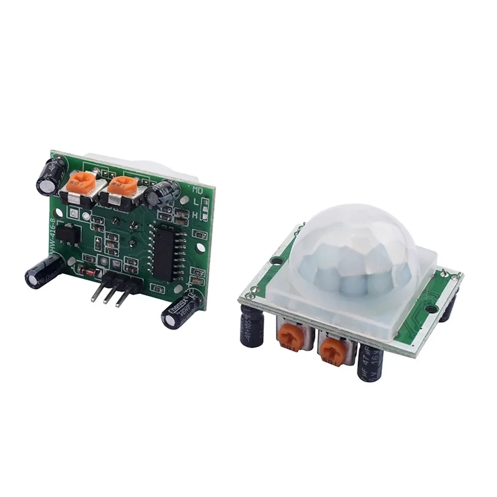 3pcs HC SR501 PIR Motion Sensor Module Pyroelectric Infrared Human Detector Imported Probe Red Blue Board Optional