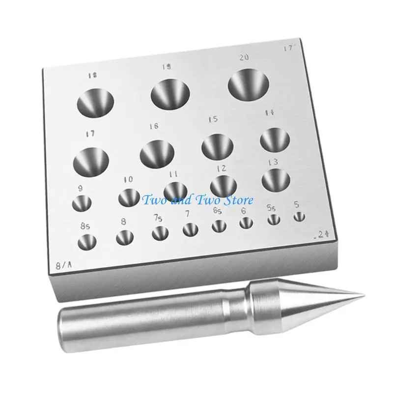HX6F Steel Goldsmithing Mold with Anti Deformation Design for Metal Crafting
