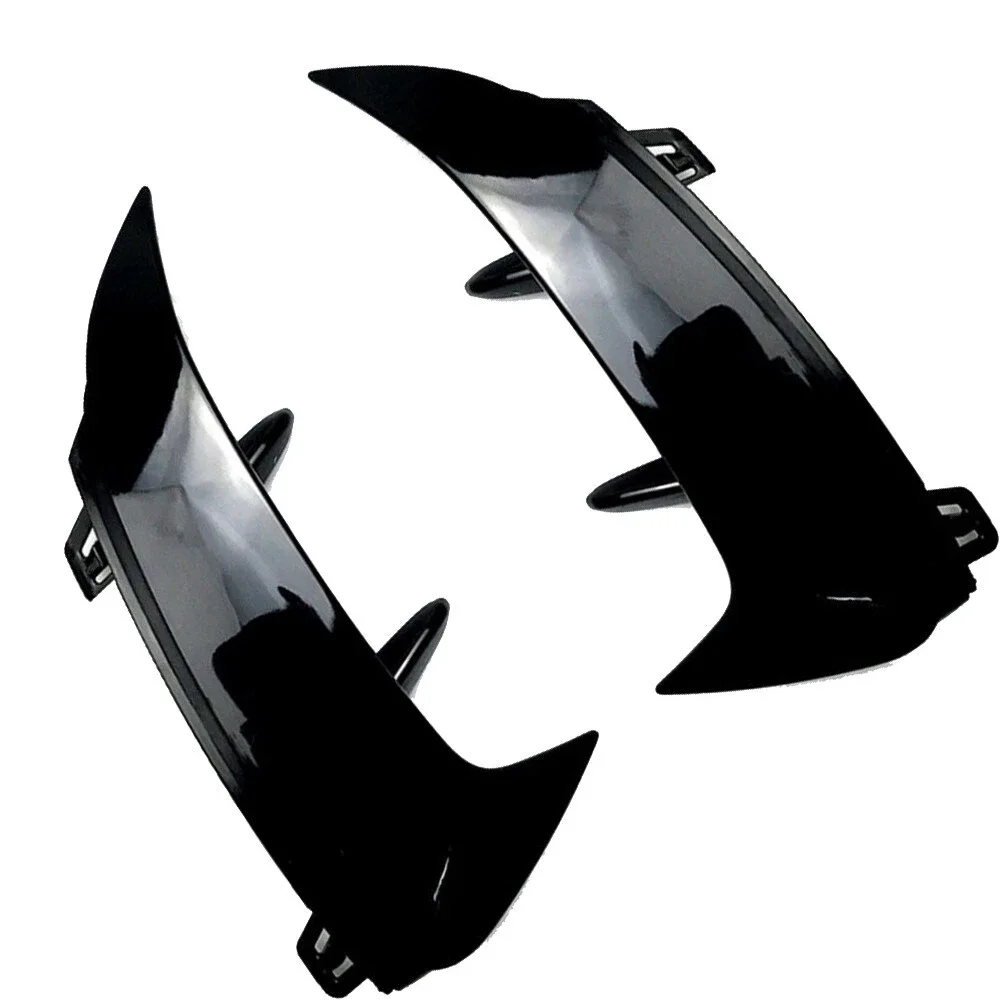 

1 пара накладок на задний бампер, спойлер, наклейки на крыло, черные для Mercedes Benz A Class W177 A180 A200 A220 AMG Hatchback