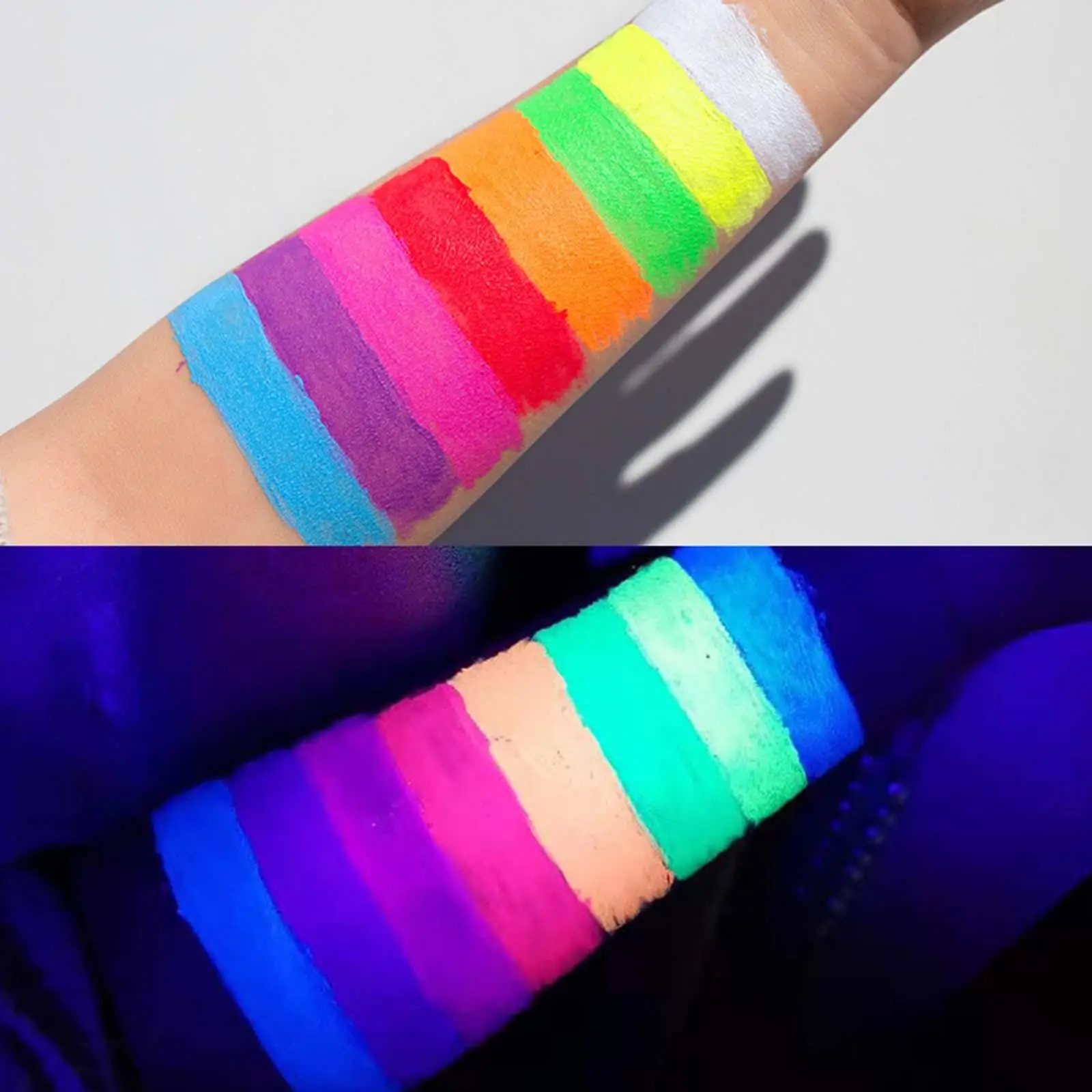 Neon Liquid Eyeliner Colorful Waterproof Matte Luminous Liner Pen for Daily Party Prom Fancy Dress Professional Eye Makeup