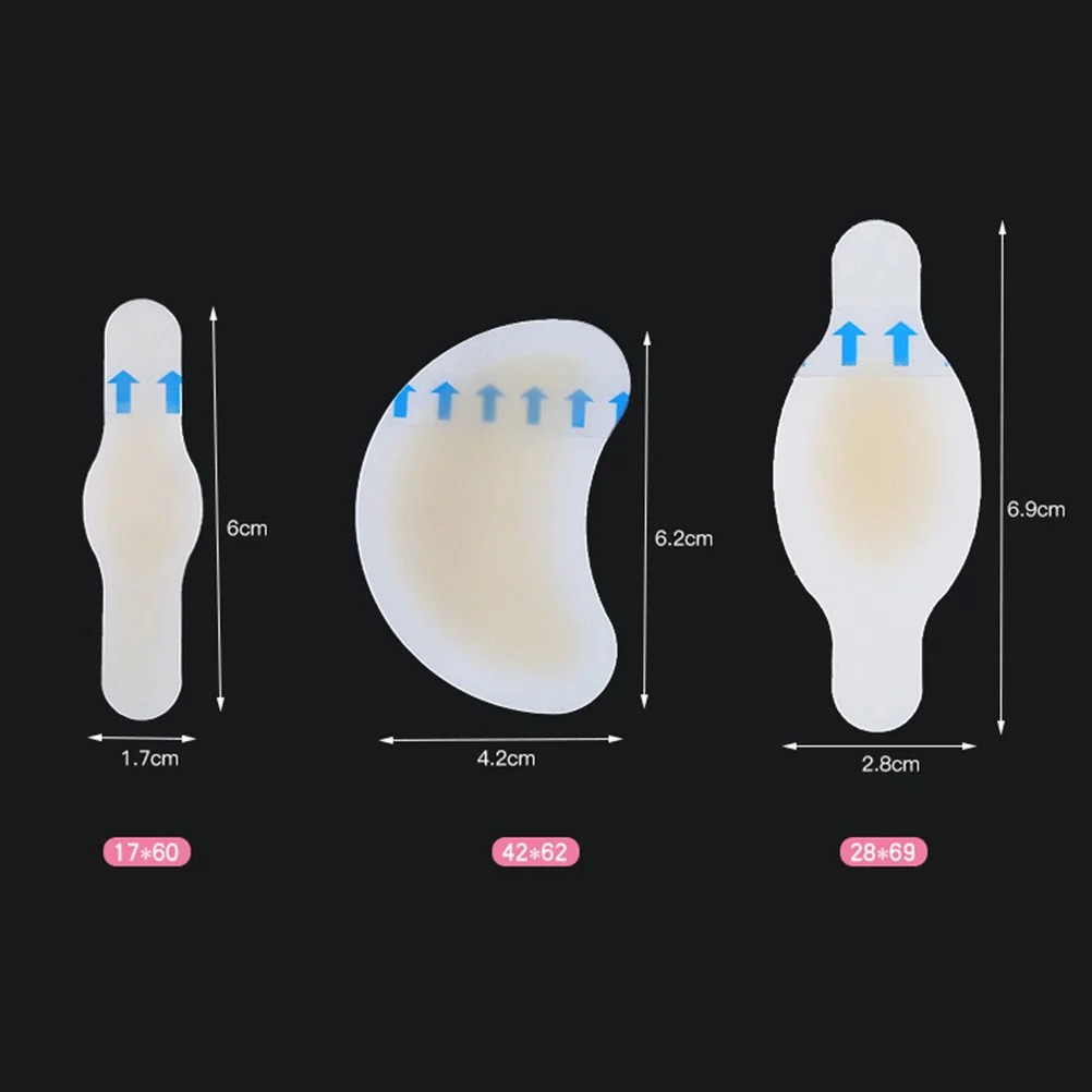 

10 Pcs Anti Wear Foot Stickers Heel Protectors for Shoes Women Pads Boots Foam Gel Cushion Lightweight Portable Daily