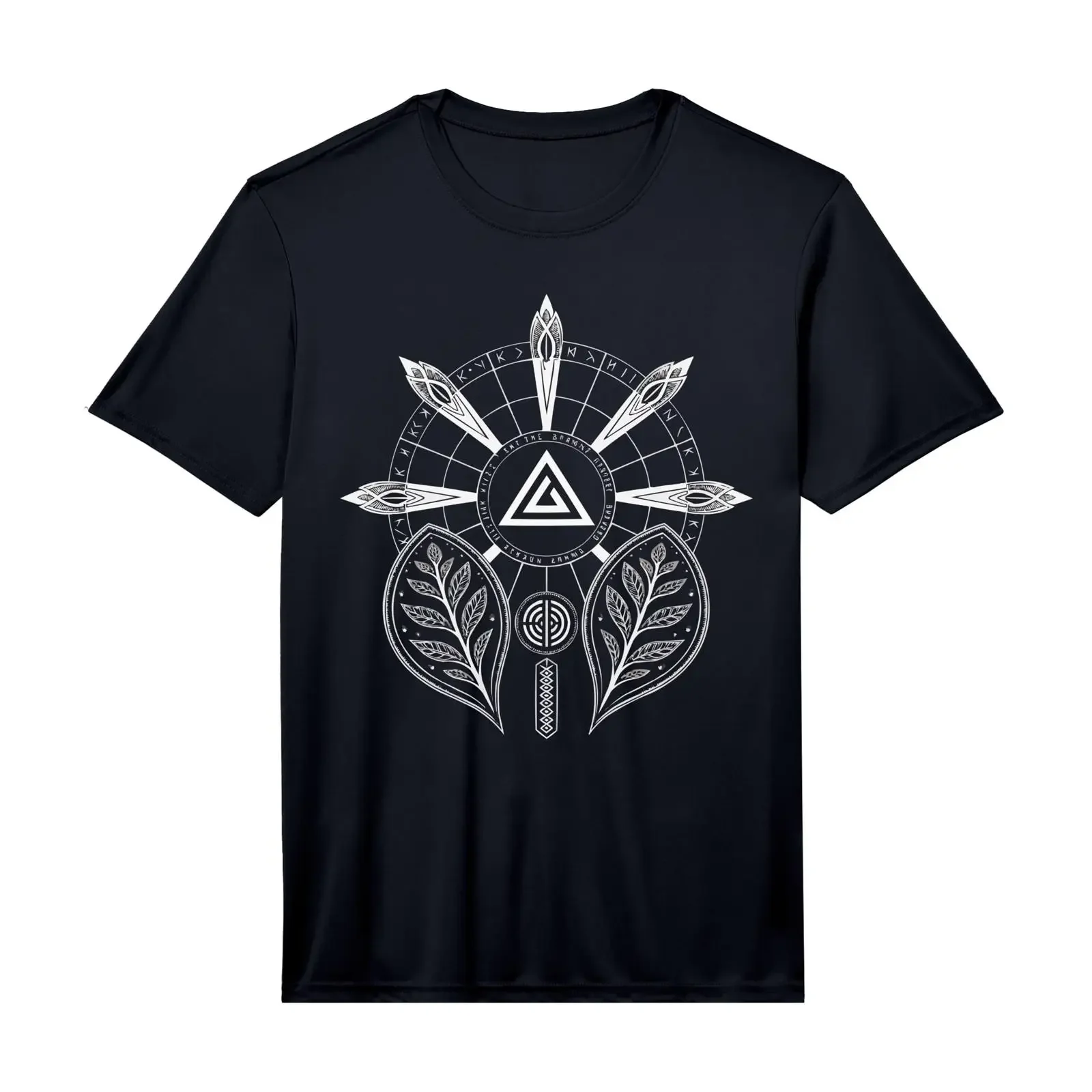 Norse Runes Valhalla Scandinavian Pride Norsemen Viking Performance T Shirt vintage Washed Stretched designer clothes Unisex