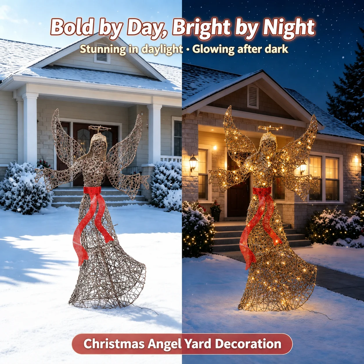 60-Inch Lighted Christmas Angel 5