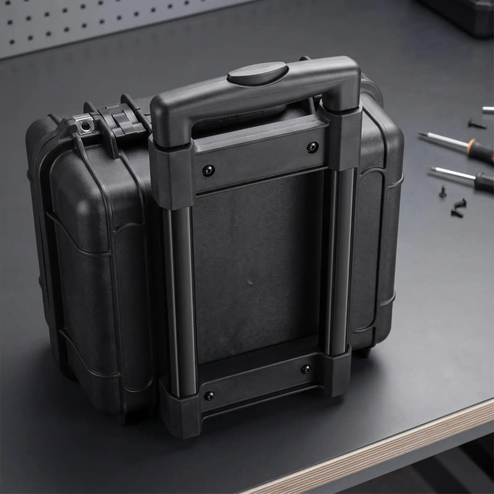 Portable Speaker Handle Assembly for Heavy Duty Transport with Iron Plastic Construction for Speaker Enclosure Parts