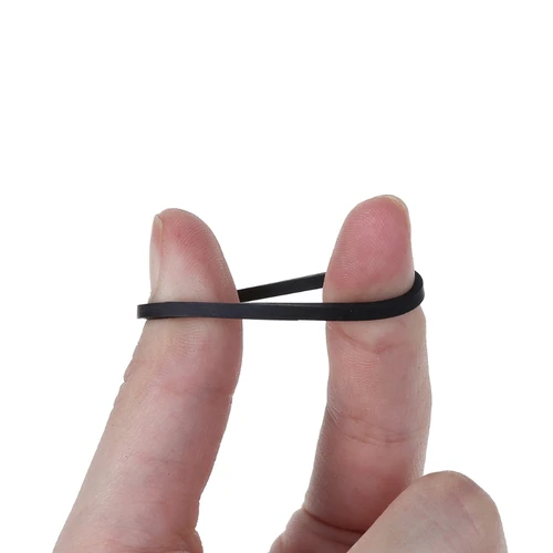 Imagen 2 del producto 10 Uds. De correas universales para máquina de cinta de Cassette de 1,5mm, surtido de correas de goma cuadradas comunes para grabadoras de CD y DVD Walkman