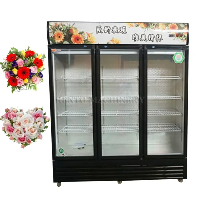 Factory Supermarket Flower Display Refrigerator Showcase / Open Display Refrigerator / Flower Refrigerated Display Cabinet