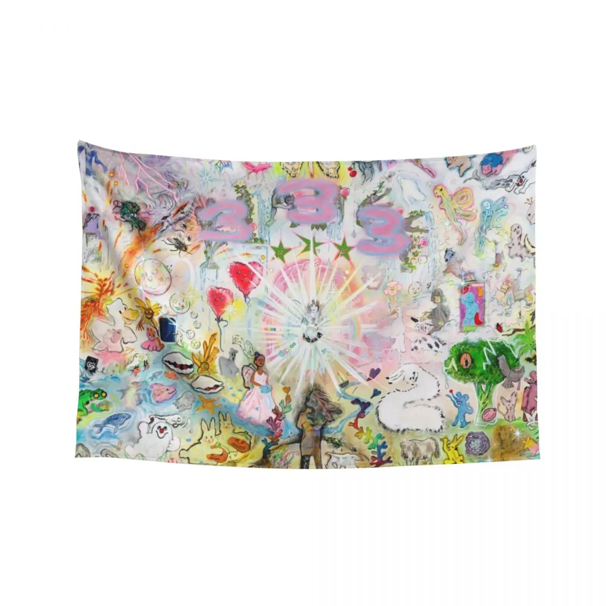 

Drain gang bladee 333 album cover Tapestry Decorations For Your Bedroom Art Mural Decorative Wall Murals Tapestry