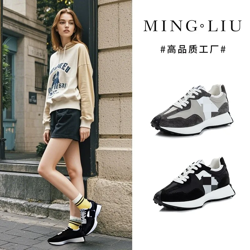 

Women Sneakers Women's Fashion Breathable Platform Thick Bottom Female Casual Black Grey Shoes Up Vulcanized Drop Shipping