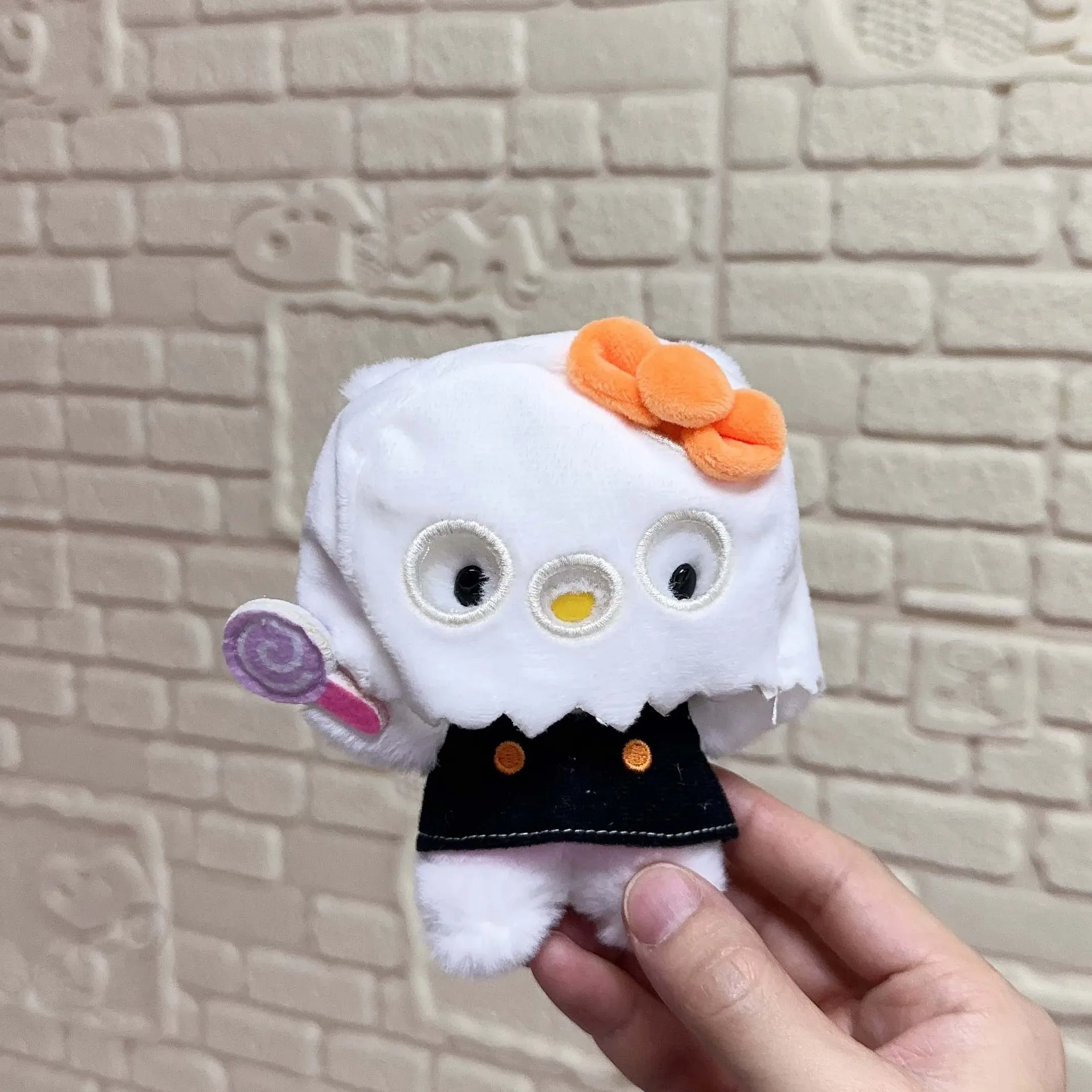 Hello Kitty Хэллоуин призрак моя мелодия Cinnamoroll Kuromi в маске плюшевая кукла мультяшные игрушки кукла брелок упаковка подарок