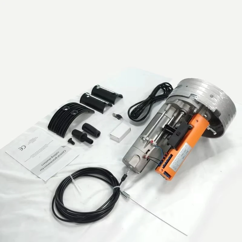 มอเตอร์ประตูม้วนอัตโนมัติ Tiger T(76/240มม.) จากโรงงานโดยตรง สำหรับประตูโรงรถ  ระบบเปิดประตูม้วนกลาง  แรงบิด 210นิวตันเมตร/230นิวตันเมตร พร้อมเบรก